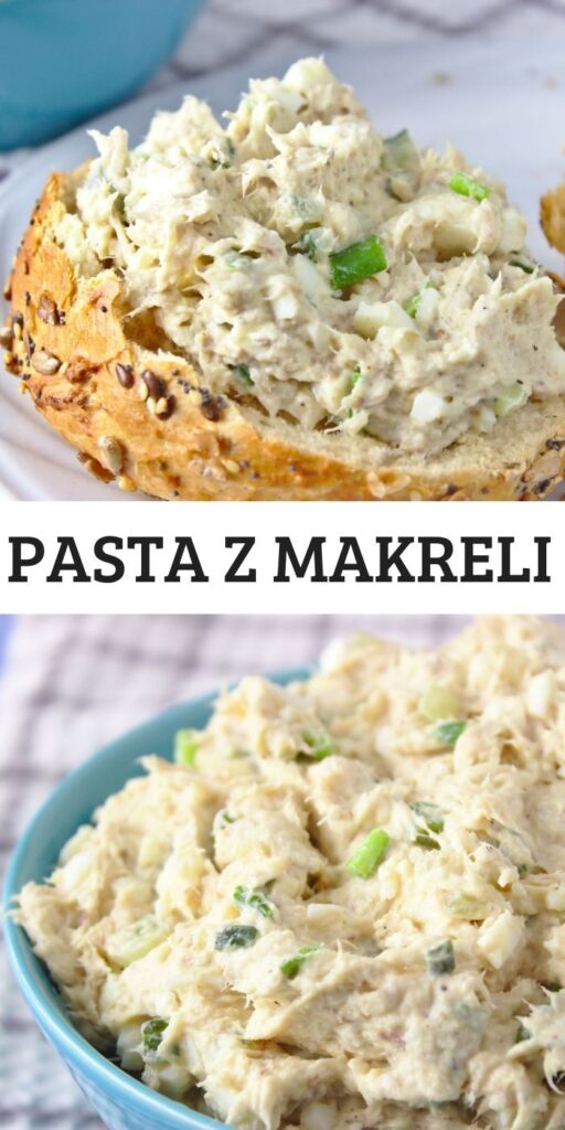 Szybka pasta kanapkowa z makreli wędzonej